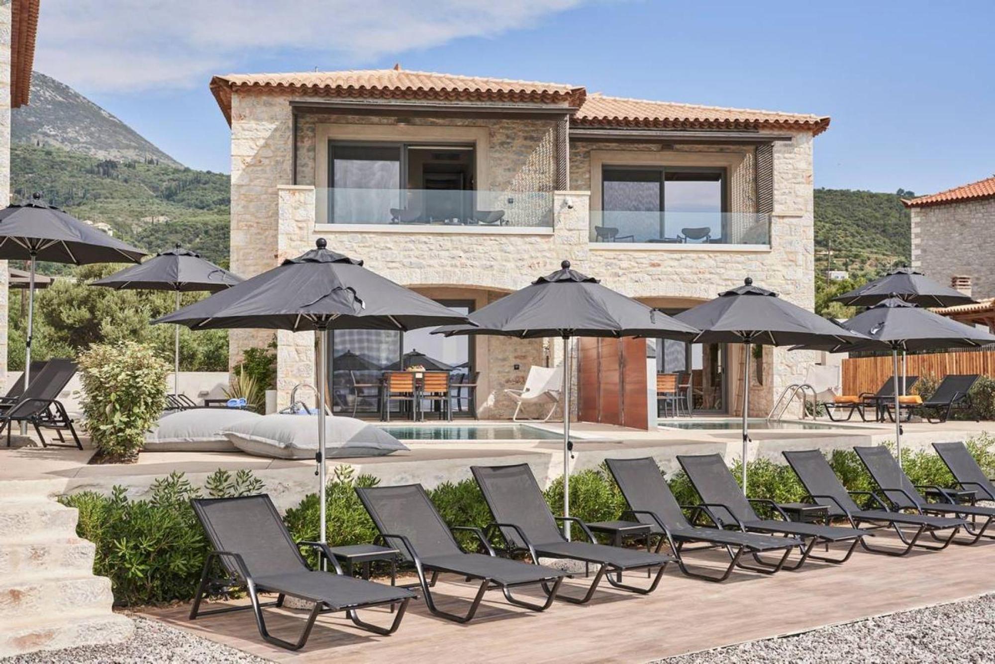 Beachfront Alassa Villas With Private Pools Kotronion  Exteriér fotografie